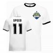 Gary Speed Leeds Ringer Tee (white-black)