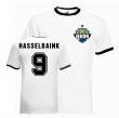 Jimmy Floyd Hasselbaink Leeds Ringer Tee (white-black)