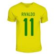 Rivaldo Brazil Hero T-shirt (yellow)