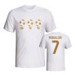 Ronaldo Player of the Year Tee (White)