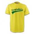 Roberto Carlos Brazil Signature Tee (yellow)