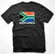 South Africa Soccer T-shirt (black)