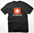 Switzerland Soccer T-shirt (black)