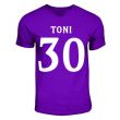 Luca Toni Fiorentina Hero T-shirt (purple)