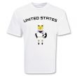 Usa Mascot Soccer T-shirt