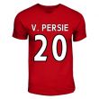 Robin Van Persie Manchester United Hero T-shirt (red)