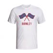 Burnley Waving Flags T-shirt (white)