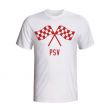 Psv Waving Flags T-shirt (white)