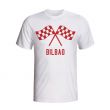 Athletic Bilbao Waving Flags T-shirt (white)