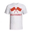 Galatasaray Waving Flags T-shirt (white)