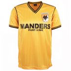 Wolverhampton Wanderers 1988-90 Manders Retro Football Shirt