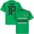 Nigeria Iwobi 18 Team T-Shirt - Green