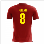 2024-2025 Belgium Airo Concept Home Shirt (Fellaini 8) - Kids