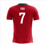 2023-2024 Portugal Airo Concept Home Shirt (Figo 7) - Kids