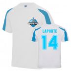 Aymeric Laporte Man City Sports Training Jersey (White)