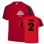 Luke Young Charlton Sports Training Jersey (Red)