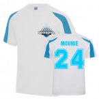 Steve Mounie Huddersfield Sports Training Jersey (White)