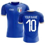 2025-2026 Italy Home Concept Football Shirt (Your Name) -Kids