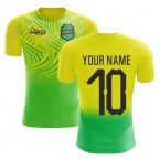 2025-2026 Norwich Home Concept Football Shirt (Your Name)