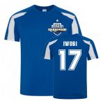 Alex Iwobi Everton Sports Training Jersey (Blue-White)