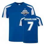 Richarlison Everton Sports Training Jersey (Blue-White)