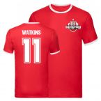 Ollie Watkins Brentford Ringer Tee (Red)