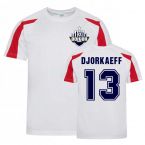 Youri Djorkaeff Bolton Sports Training Jersey (White)