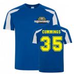 Jason Cummings Shrewsbury Sports Training Jersey (Blue)