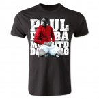 Paul Pogba Manchester United Player T-Shirt (Black)