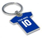 Personalised Rangers Football Shirt Key Ring