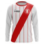 Peru 2018-2019 Long Sleeve Home Concept Shirt