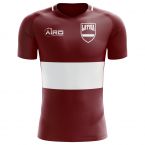 Latvia 2018-2019 Home Concept Shirt - Adult Long Sleeve
