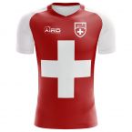 2025-2026 Switzerland Flag Concept Football Shirt - Adult Long Sleeve