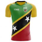 Saint Kitts and Nevis 2018-2019 Home Concept Shirt - Adult Long Sleeve