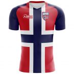 Norway 2018-2019 Flag Concept Shirt (Kids)