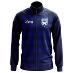 Scotland Tartan Concept Football Track Jacket (Navy) - Kids