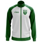 Saudi Arabia Concept Football Track Jacket (White) - Kids