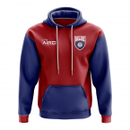 Belize Concept Country Football Hoody (Red)