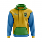 Tanzania Concept Country Football Hoody (Yellow)