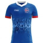 Iceland 2018-2019 Supporters Home Concept Shirt