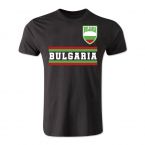 Bulgaria Core Football Country T-Shirt (Black)