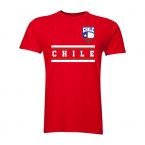 Chile Core Football Country T-Shirt (Red)