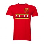 China Core Football Country T-Shirt (Red)