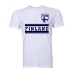 Finland Core Football Country T-Shirt (White)