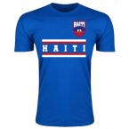 Haiti Core Football Country T-Shirt (Blue)