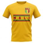 Mali Core Football Country T-Shirt (Yellow)