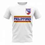 Philippines Core Football Country T-Shirt (White)