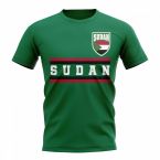 Sudan Core Football Country T-Shirt (Green)