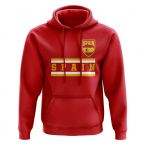 Spain Core Football Country Hoody (Red)