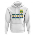 Gabon Core Football Country Hoody (White)